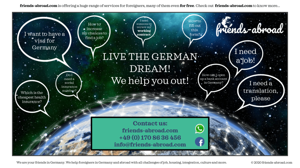 Live the German Dream! We help you out!